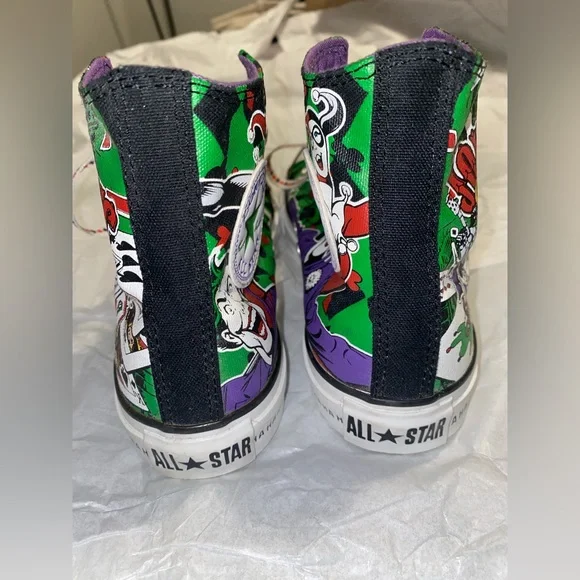 Converse Joker’s Wild DC X Converse Limited Edition High Tops Unisex - Picture 8 of 8